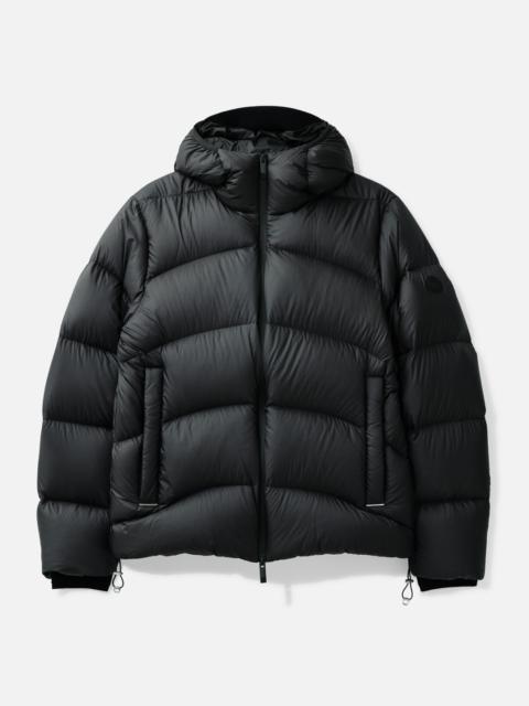 FULCRAN HOODED SHORT DOWN JACKET