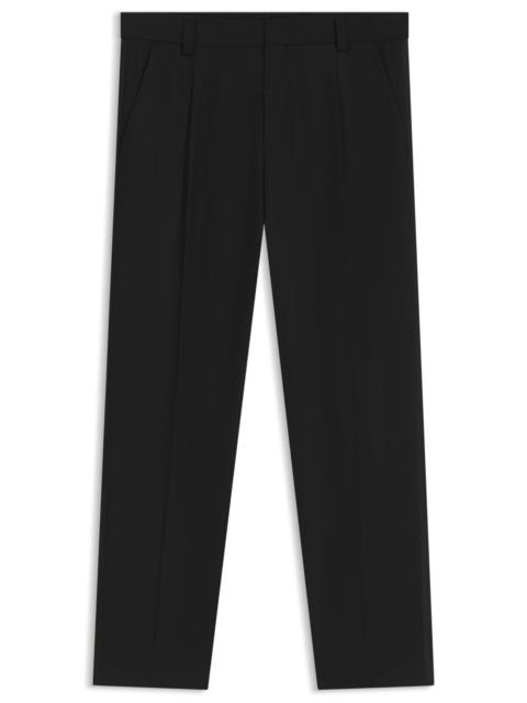 MODERN-FIT TROUSERS IN STRETCH DOBBY