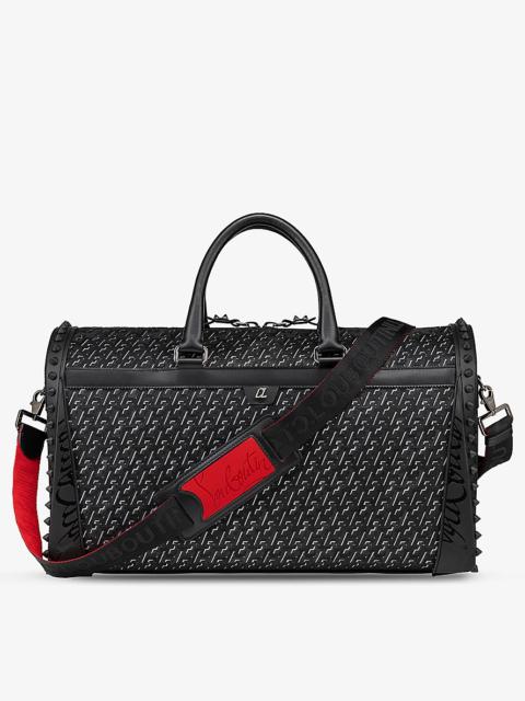 Sneakender studded leather duffle bag