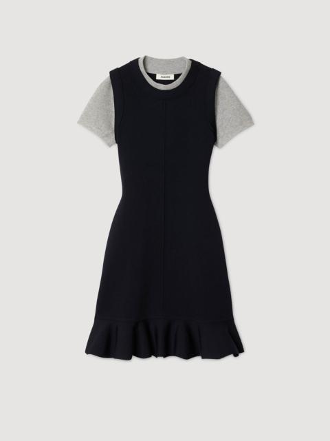 2-IN-1 MINI KNIT DRESS