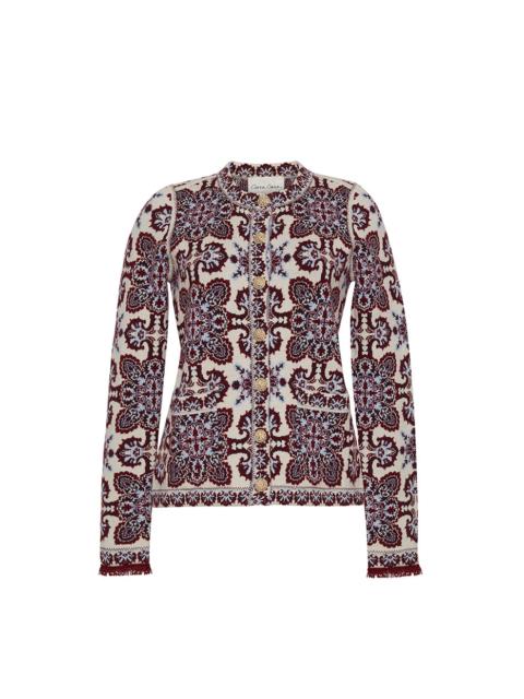 Nara Jacket
Fringed Cuffs, Gilded Buttons, and Scarf-Spun Nostalgia