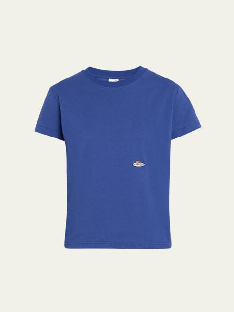 x Fruit Of The Loom Logo Print Classic Short-Sleeve T-Shirt