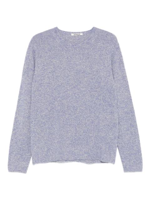 speckled sweater