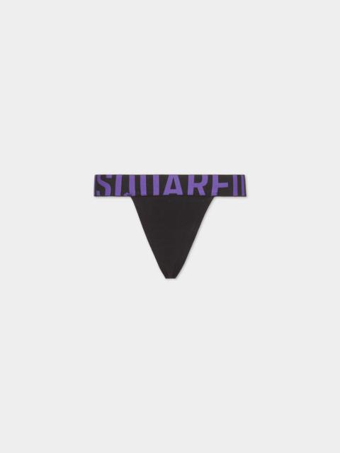DSQUARED2 LOGO THONG