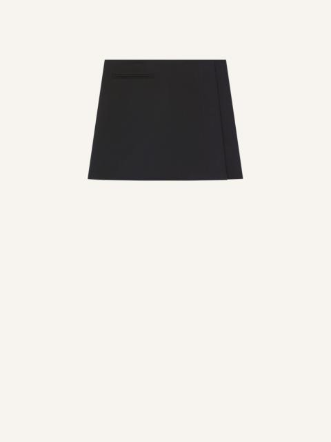 ONE MINUTE TWILL MINI-SKIRT