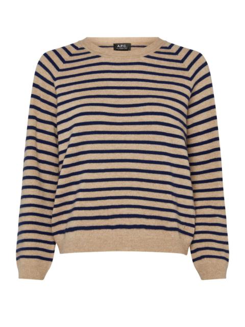 Lilas sweatshirt crew neck