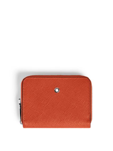 MINI WALLET 2CC WITH ZIP IN SARTORIAL LEATHER