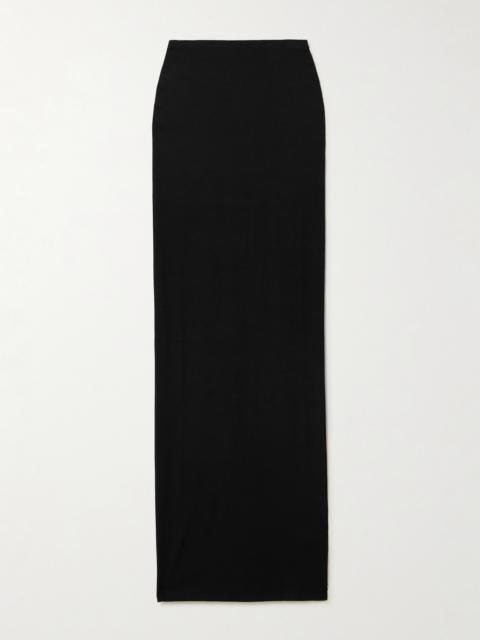 Stretch-jersey Maxi Skirt