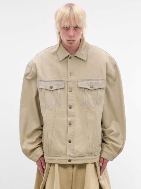 Whitewashed Denim Drifter Jacket
