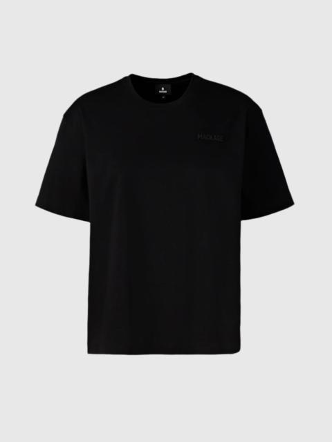 TEE-W T-shirt with Mackage silicone logo