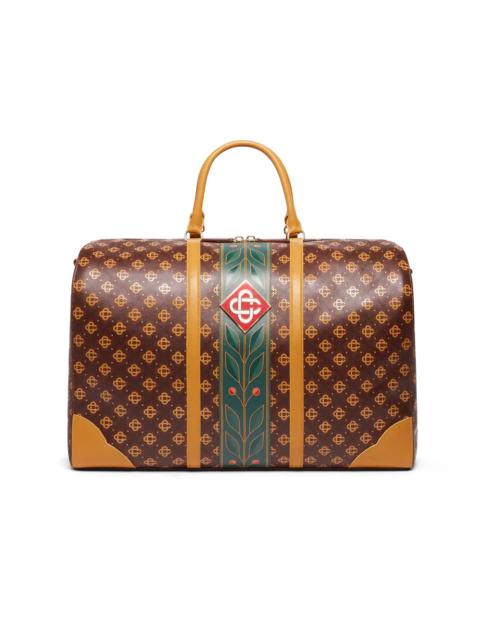 Brown Monogram Weekender
