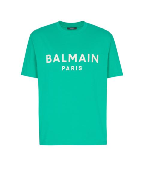 T-shirt with Balmain Paris print