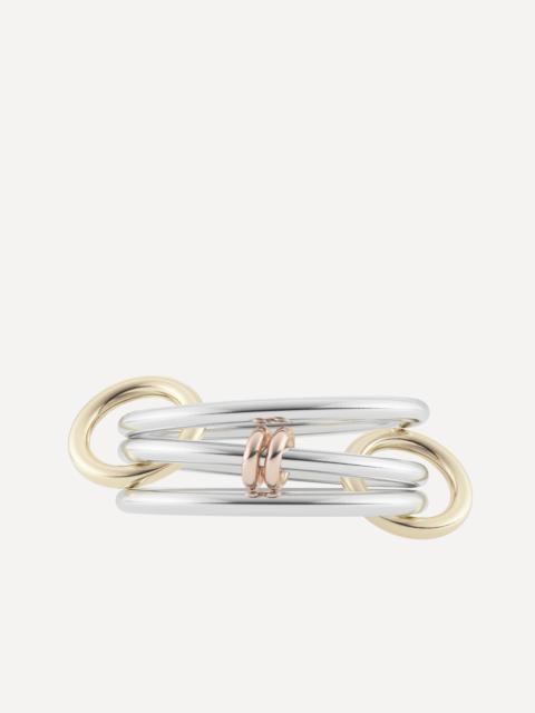 Mixed Metal Acacia Ring