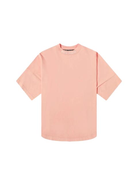 Palm Angels Logo Print T-shirt Pink