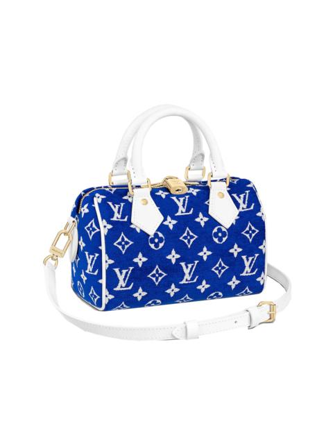 Louis Vuitton Speedy Bandouliere 20 Blue