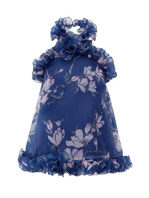 Michelle Ruffled Halterneck Top