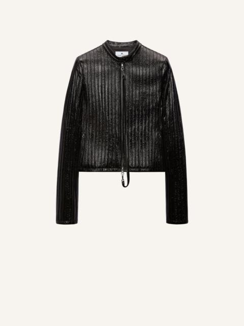 CITY STRIPED VINYL BIKER