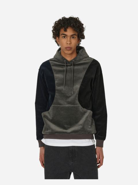 Wave Corduroy Hoodie Charcoal