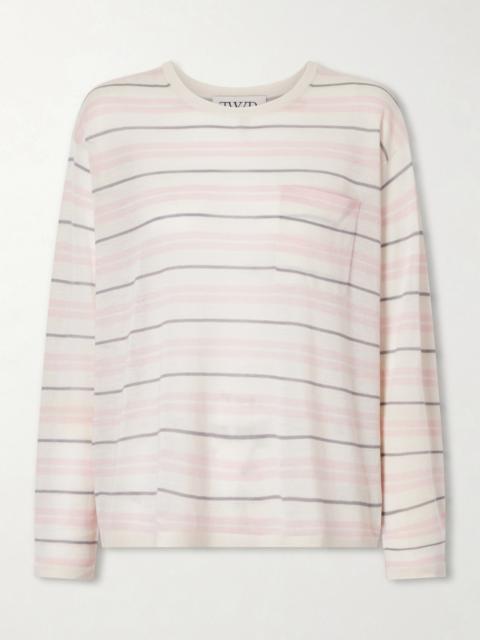 Striped Cashmere Sweater