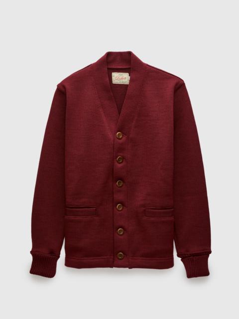 Classic Cardigan in Burgundy