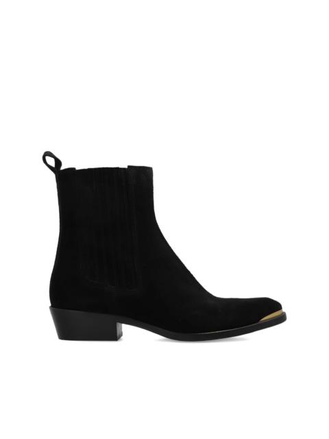 Delano suede ankle boot