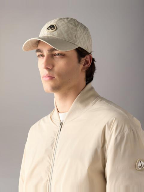 MONOGRAM CRESCENT LOGO CAP