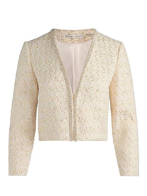 KIDMAN EMBELLISHED TWEED JACKET
