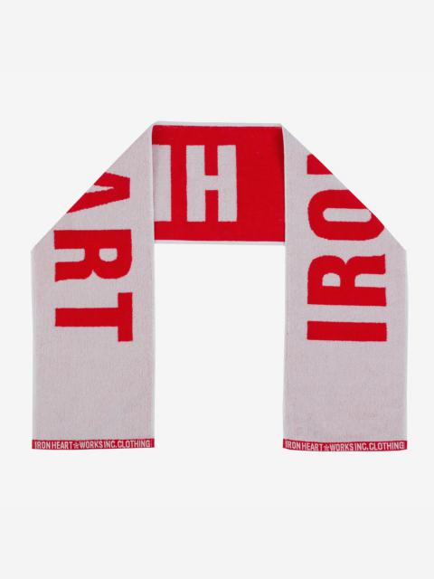 IRON HEART SMALL IMABARI TOWEL - RED/WHITE
