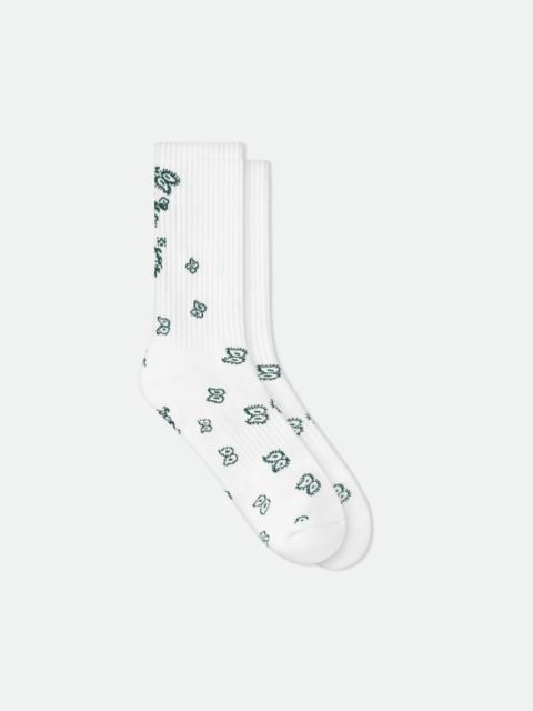 RHUDE BANDANA SOCK