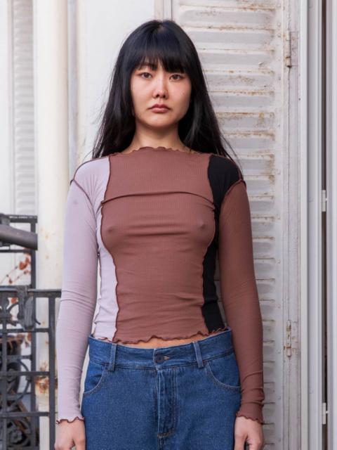 Ponere Long Sleeve Tee
                  - Fine Cotton Rib