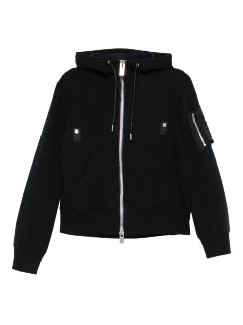 zip-up bomber jacket