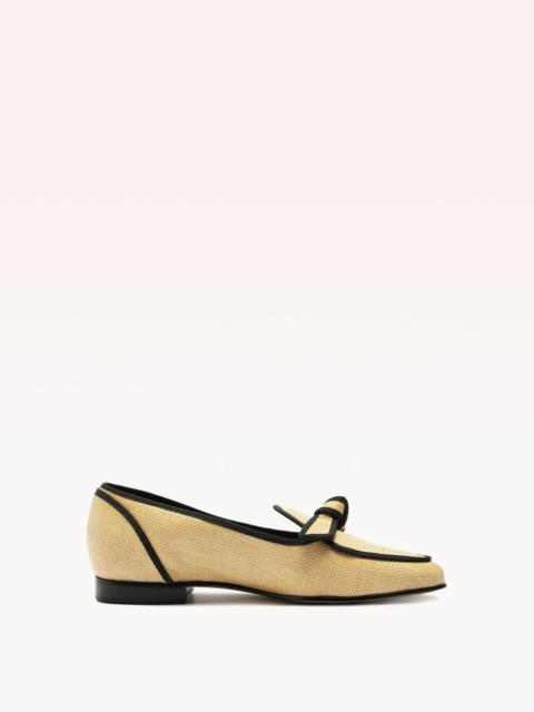 GROSGRAIN RAFFIA LOAFER