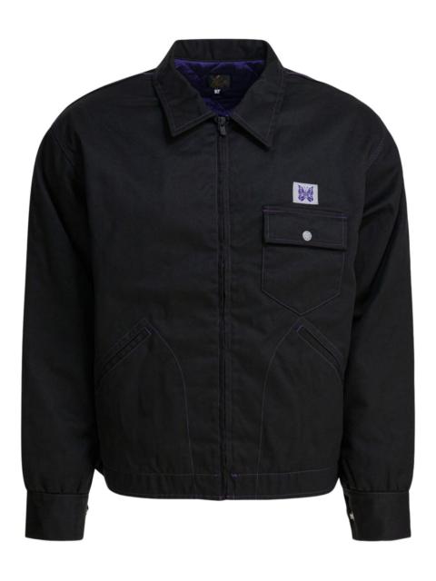PE/C Twill logo chest-pocket jacket