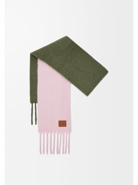 Scarf in alpaca and wool blend