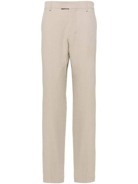 virgin-wool tailored trousers