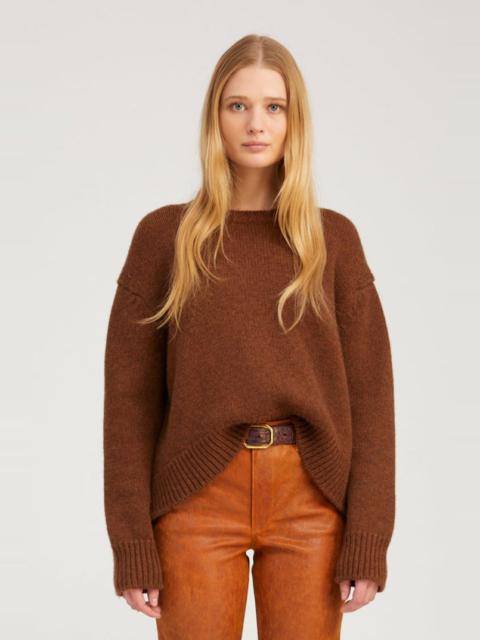 MACE CASHMERE HEAVY CREWNECK SWEATER