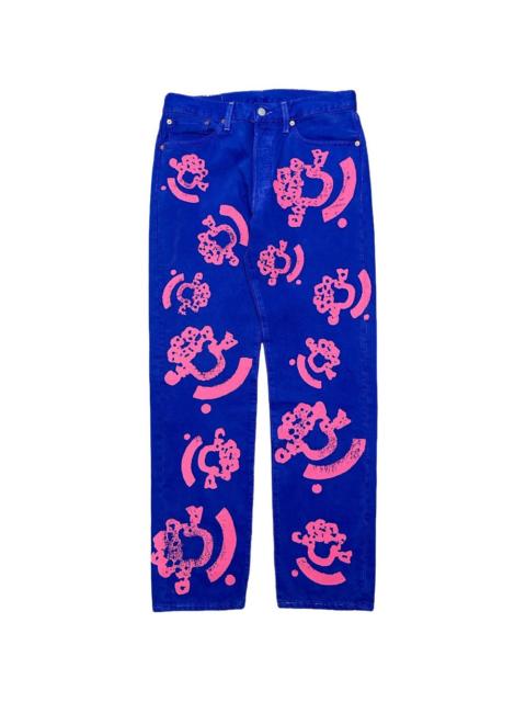 x Bstroy Levi’s 501 patterned jeans