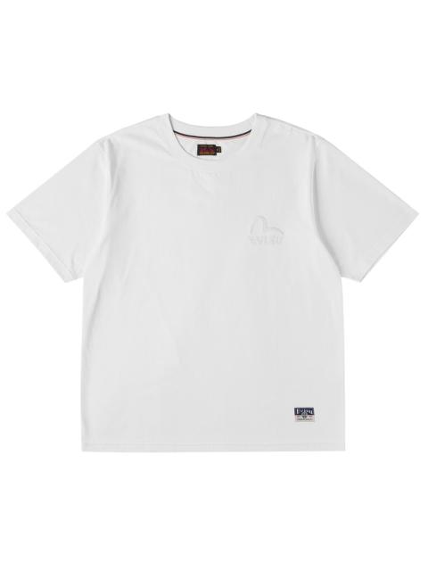 Monochrome Seagull Embroidery T-shirt