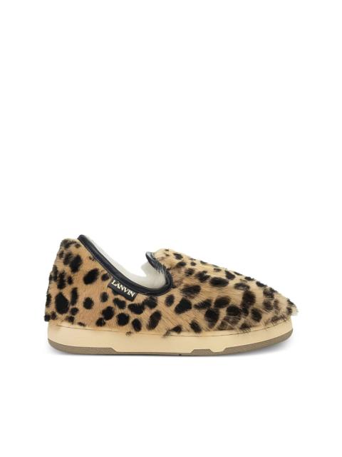 DBB1 leopard-print slip-on sneakers