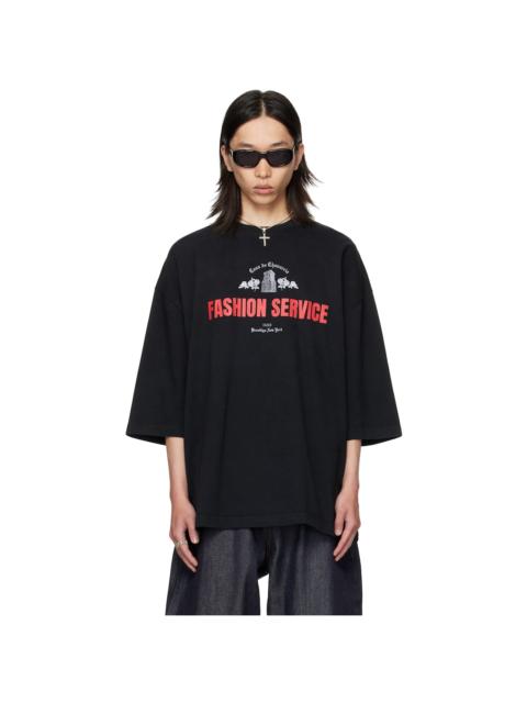 Black 'Casa de Chavarria' Buffalo T-shirt