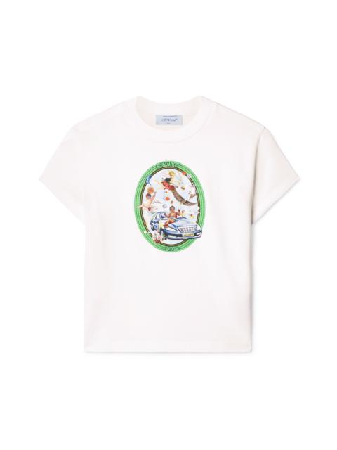 White Oval Fresco T-shirt