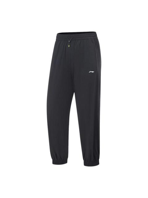 (WMNS) Li-Ning Training Quick-Drying Jogger Pants 'Black' AYKT500-3
