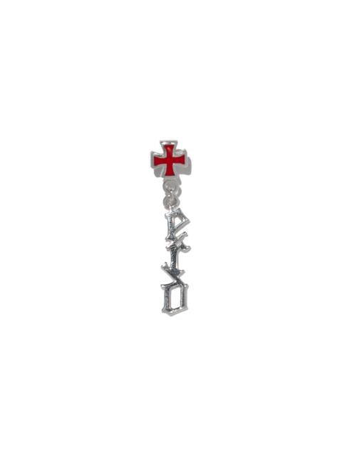 ERD CROSS EARRING WITH ENAMEL