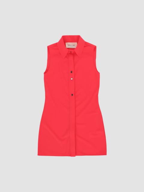 SLEEVELESS REA SHIRT DRESS