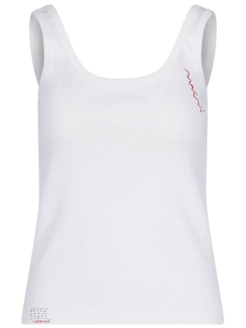 logo tank top