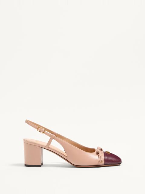 VALET DU ROI KIDSKIN SLINGBACK PUMPS 60MM