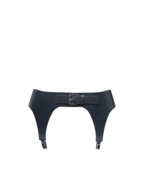 leather garter belt