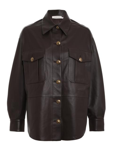 LUMINOSITY LEATHER SHIRT
