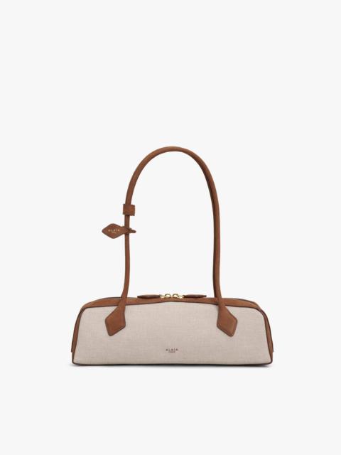 LE TECKEL MEDIUM BAG IN CANVAS AND NUBUCK