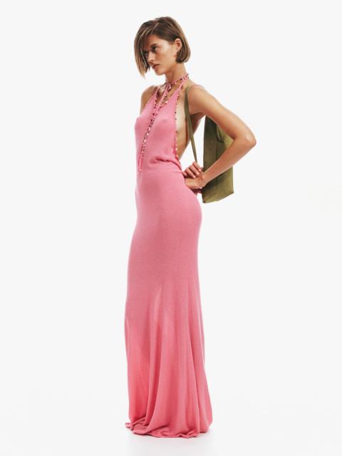 Beach Quartz Halter Dress